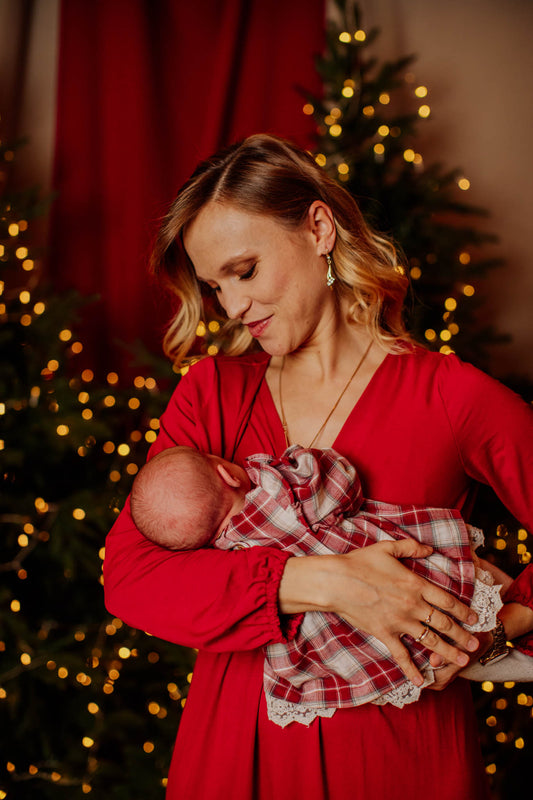Modische Weihnachtsideen für werdende Mütter