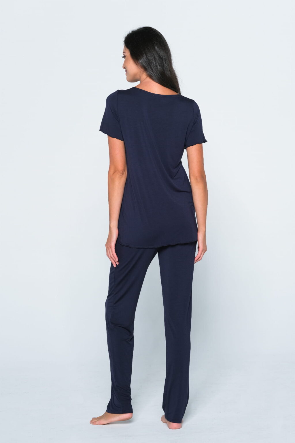 Umstands- und Still-Pyjama  2 in 1 dunkelblau